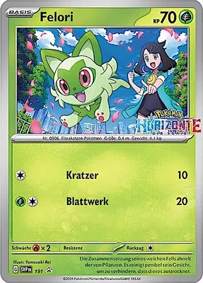 Image de Pokemon Felori carte promo Horizonte SVP FR 191
