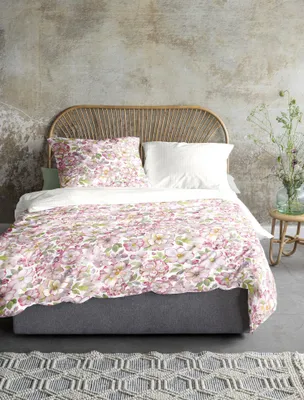 Produktbild von Irisette Mako-Satin Bettwäsche Set Magic 8888 rosa 135 x 200 cm + 1 Kissenbezug 80x80 cm