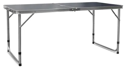 Immagine prodotto di Aga Tavolo da campeggio pieghevole 120x60x54/60/70 cm Grigio