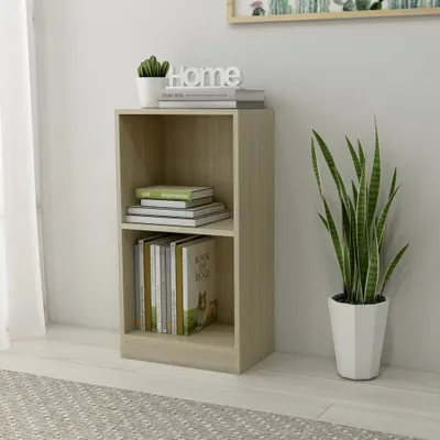 Produktbild von Design Möbel Bücherregal Sonoma-Eiche 40x24x75 cm Holzwerkstoff - 2024 Neu