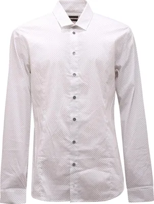 Obrázok produktu pre 9618AQ camicia uomo PATRIZIA PEPE PETE man košeľa biela/modrá pois