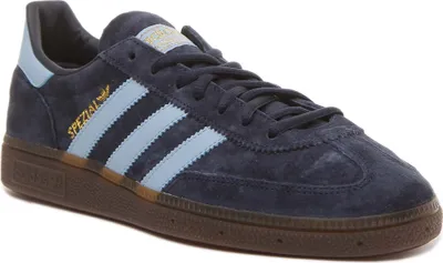 A single Adidas Handball Spezial shoe is shown from the side against a white background.