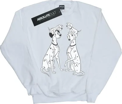 Produktbild von Disney - "101 Dalmatians" Sweatshirt für Damen BI12313 (S) (Weiß)