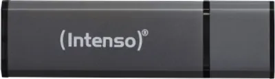 Produktbild von Intenso Alu Line USB2.0 8GB, 8 GB, 2.0, USB-Anschluss Typ A, 28 MB/s, Kappe, Anthrazit