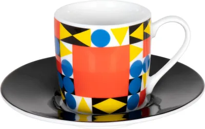 Obrázek produktu pro Könitz Bauhaus Square By Typoly Espresso, šálek na espresso, hrnek, porcelán, 65 ml, 11 5 053 2366
