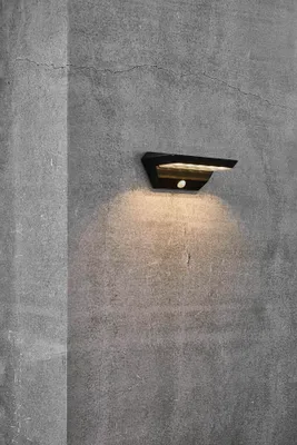 Zdjęcie produktu dla AGENA Wall LED SOLAR Czarny