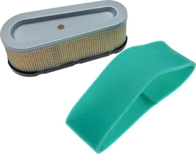Produktbild von vhbw 1x Schaumfilter, 1x Papierfilter kompatibel mit Briggs & Stratton 28B707-1162-E1, 28B707-1160-E1 Motor für Rasentraktor - 2-tlg. Filter-Set