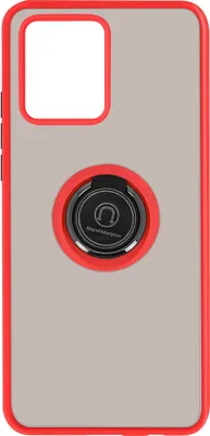 Produktbild von Avizar, Schutzhülle mit Ring-Halterung für Realme 8 / 8 Pro, Rot