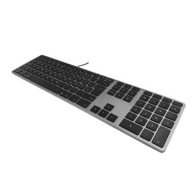 Produktbild von Matias FK318B-DE, Volle Größe (100%), Kabelgebunden, USB, Mechanischer Switch, QWERTZ, Weiß