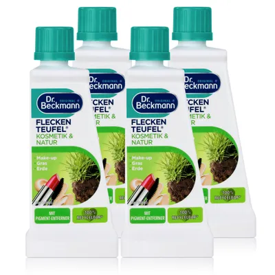 Produktbild von 4x Dr. Beckmann Fleckenteufel Natur & Kosmetik 50ml - Mit Doppel-Pigmentlöser