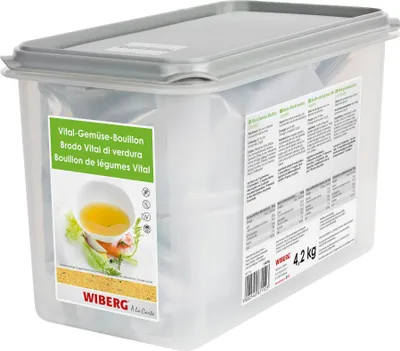 Produktbild von Vital-Gemüse-Bouillon ca 4.2kg 7900ml von Wiberg