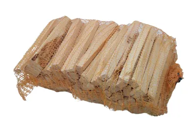 Image de env. 3,5 KG de bois d'allumage séché en sac Bois d'allumage de conifères pin épicéa