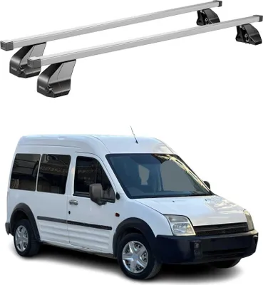 Produktbild von Menabo Dachträger Grundtäger für Ford Connect Transit 2002-2013 75kg Silber 2x