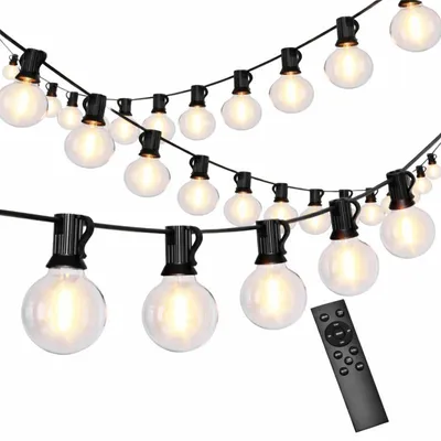 Image de Bauerkraft H-672 Guirlande lumineuse de jardin 25 LED, 15 m, 9 W