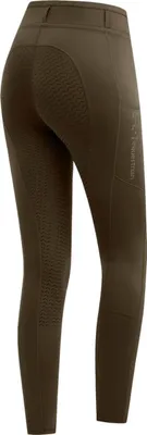 Produktbild von E.L.T Reitleggings Full-Grip Damen Ella Glam Reithose Grünbraun 42