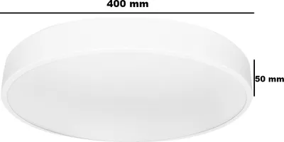 Produktbild von LED Deckenleuchte 36W 40 cm weiß Houston ID-4712 Idealed