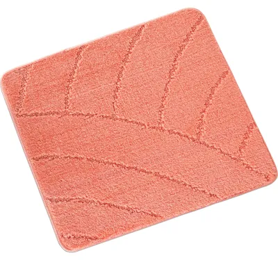 Zdjęcie produktu dla Dywanik przed toaletą 60x50cm Łuki łososiowe
