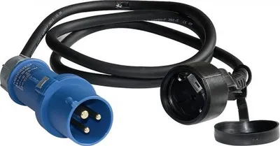 Produktbild von WK CEE-Adapterleitung 00507 Schukokupplung CEE 3 polig 1,5m