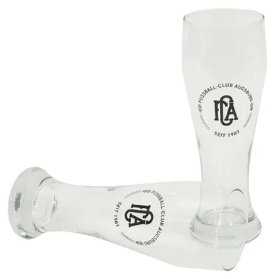 Produktbild von FC Augsburg Weizenbierglas 2er Set