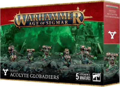 Immagine prodotto di Warhammer Age of Sigmar Skaven Accoliti Globadieri