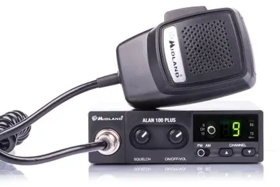 Produktbild von Midland Alan 100 Plus B Version 2021 kompaktes CB-Mobilfunkgerät, C442.12, 40 Ka