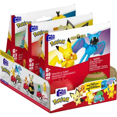 Zdjęcie produktu dla MEGA Pokémon HXP11, 6 lat(a), Plastik, 155,1 g
