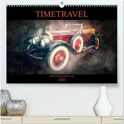 Produktbild von TIMETRAVEL (hochwertiger Premium Wandkalender 2026 DIN A2 quer), Kunstdruck in Hochglanz
