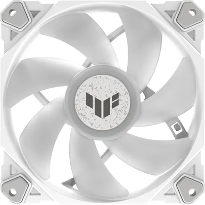 Zdjęcie produktu dla ASUS TUF GAMING TF120 ARGB WHITE EDITION, Chłodnica powietrza, 12 cm, 250 RPM, 1900 RPM, Biały
