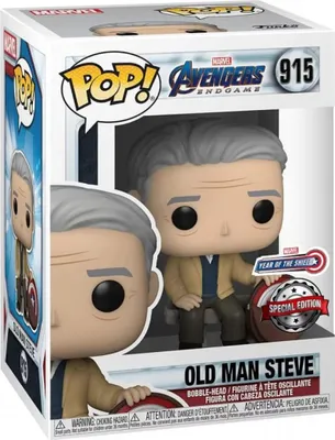 Immagine prodotto di Statuetta Funko POP Avengers: Endgame 915 Old man Steve  Special Edition