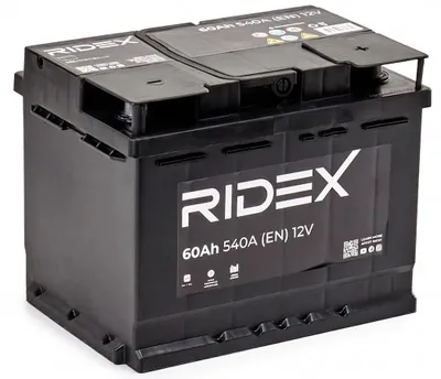 Produktbild von RIDEX Starterbatterie 12V 60Ah 540A/EN B13 L2 Batterie