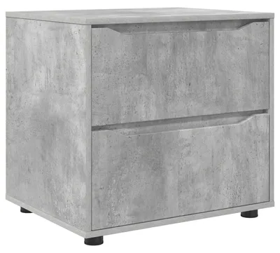 Zdjęcie produktu dla vidaXL Szafka do przechowywania beton szara 60 x 48 x 57 cm materiał drewnopochodny