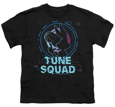 Produktbild von Space Jam: A New Legacy - "Tune Squad" T-Shirt für Kinder TV37986 (128) (Schwarz)