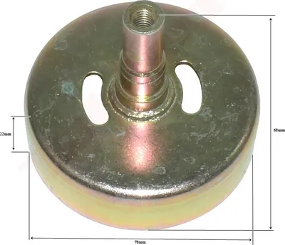 Immagine prodotto di Tamburo frizione per decespugliatori 78X22X68Xm8