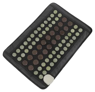 Image de Coussin chauffant, technologie infrarouge, format portable, marron foncé