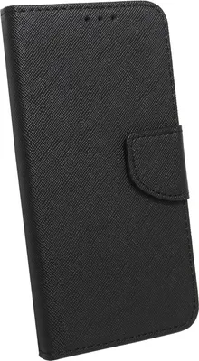 Produktbild von Buch Tasche "Fancy" kompatibel mit SAMSUNG GALAXY S22 (SM-S901B) Handy Hülle Etui Brieftasche Schutzhülle mit Standfunktion, Kartenfach Schwarz