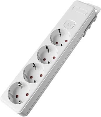 Produktbild von Braytron Mehrfachsteckdose – Steckdose mit/ohne Schalter – 1,5 m Kabel oder ohne Kabel