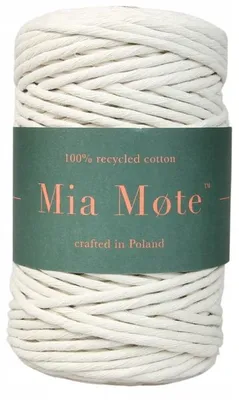 Image de Mia Mote Cordon Macramé Coton Naturel 5mm 50m