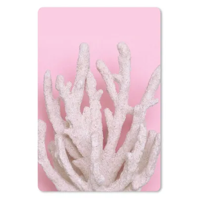 Produktbild von MuchoWow® Mauspad Mousepad Koralle - Rosa - Sommer 40x60 cm - Mousepads - Maus Mat - Pad - Mausunterlage - Schreibtisch Accesoire