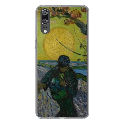 Produktbild von MuchoWow® Handyhülle Schutzhülle Hülle für Huawei P20 Der Sämann - Vincent van Gogh Silikon Softcase Handy Hülle - Hardcover