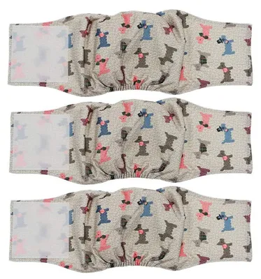Imagen del producto de Pañales reutilizables para perros - Set de 3 unidades