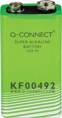 Produktbild von Q-CONNECT - Q-CONNECT batterij alkaline 6LR61 MN1604 9.0V