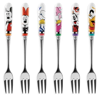 Produktbild von Gilde 6tlg. Set, Kuchengabeln, "Disney"