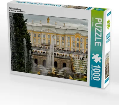 Produktbild von Calvendo St Petersburg 1000 Teile Puzzle quer 640x480mm, stegen joern; 7398327