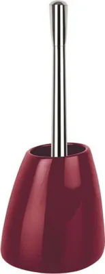 Produktbild von Spirella "Etna" WC Bürste Toilettenbürste in Steinoptik aus Polyresin 17x13x19cm Rot