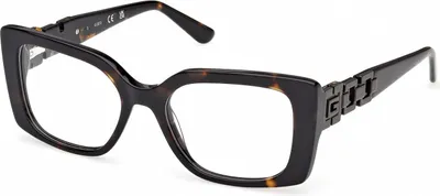Produktbild von Guess GU50322 Dark havana 51/17/140 Damen Brillen