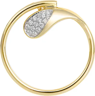 Produktbild von Anhänger 585 Gold Gelbgold 16 Diamanten Brillanten