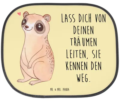 Produktbild von Mr. & Mrs. Panda autosonnenblende Plumplori Glücklich - Gelb Pastell - Geschenk, Sonnenschutz Fenster Auto, Glück, Lustige Sprüche, für, Niedlich, autofenster, Fürs