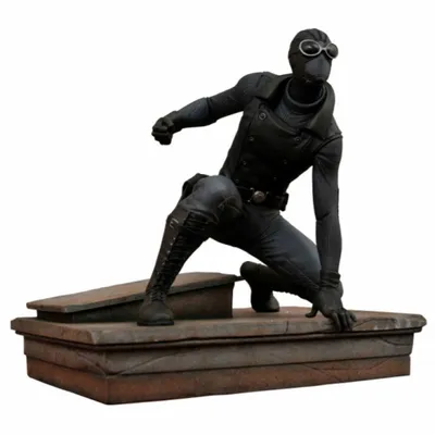 Zdjęcie produktu dla Diamond Select - Statua Spider-Mana w Czarnym Kostiumie 18cm, Premium Akcesorium