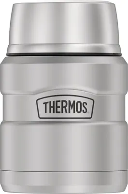 Produktbild von Thermos Edelstahl Speisebehälter King - Kompakter Isolierbehälter, 470 ml