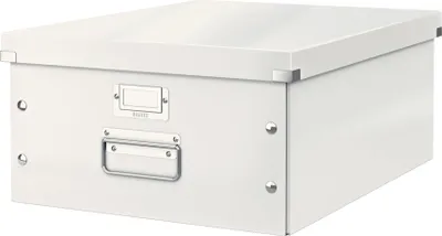 Immagine prodotto di Leitz 6045-00-01 Scatola d'archivio WOW Click & Store - A3, bianco